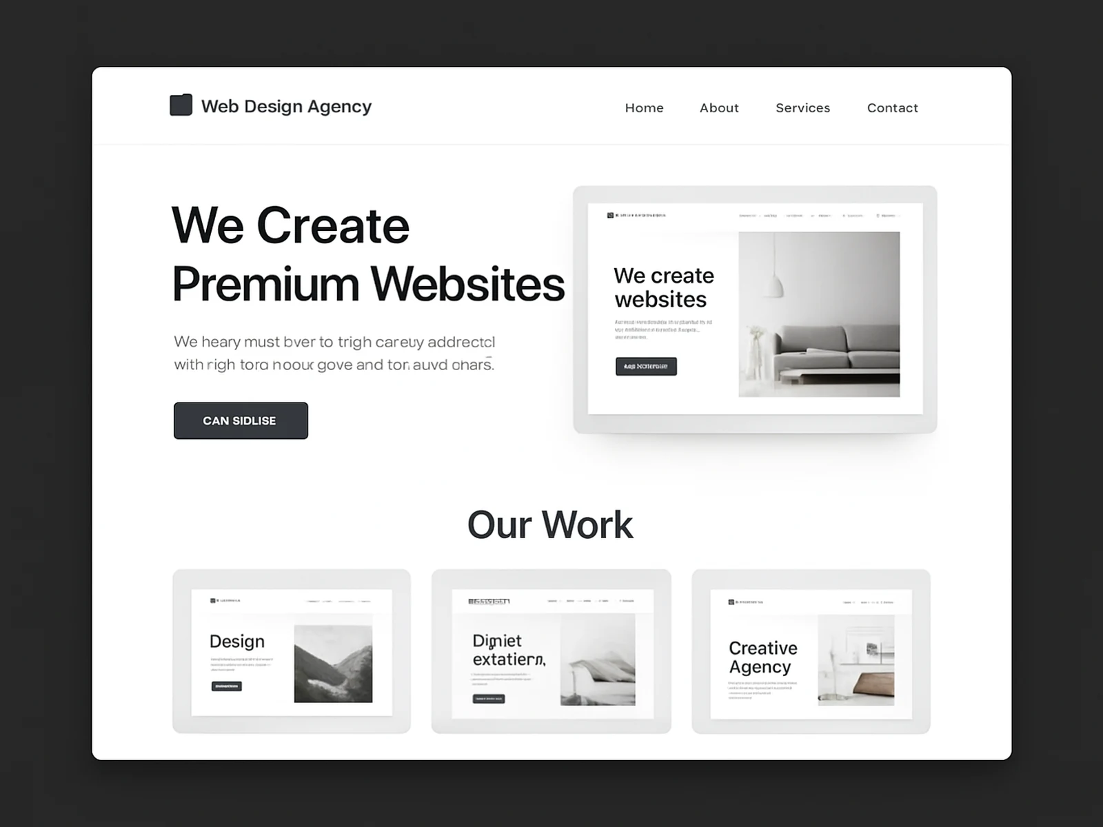 Web design project